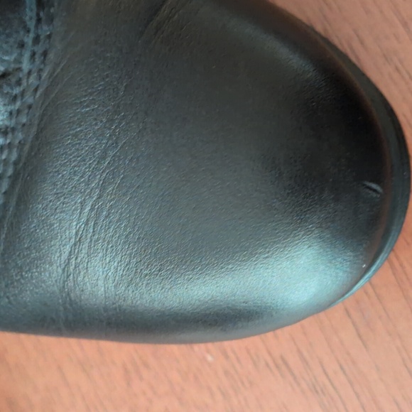 Easy Spirit GUC DOUBLE WIDE Size 6 Black Leather Shoes - Picture 9 of 9